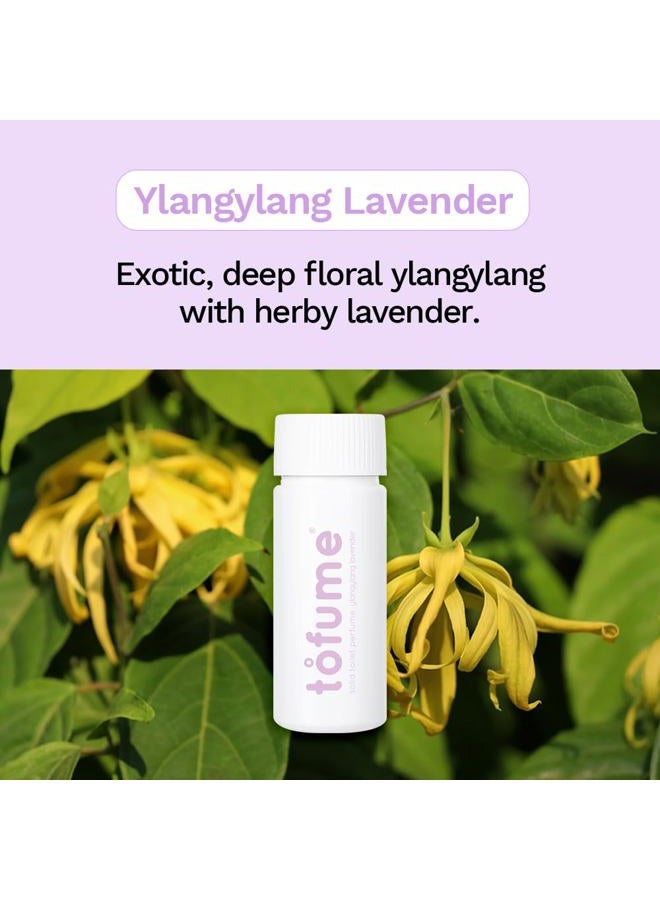 tofume Effervescent Bathroom Air Freshener - Elegant Ylang Ylang Lavender - Toilet Deodorizer, Bathroom Odor Eliminator, Toilet Freshener, Flushable Air Freshener Toilet Tablets, 3 Pack (90 Tablets) - Image 2