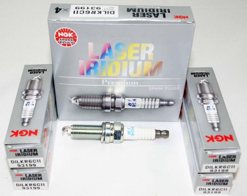 OVERSTOCKDIRECT Genuine OEM 93199 Laser Iridium Spark Plug DILKR6C11 Made by NGK DILKR6C-11 (4 Pack) - Image 3