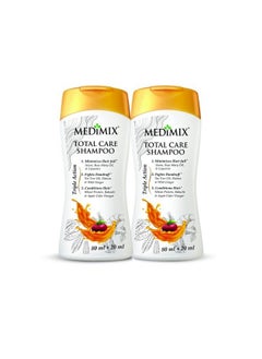 Total Care Shampoo ; Pack Of 2 ; 100Ml Each ; Minimizes Hair Fall* ; Fights Dandruff* ; Conditions Hair^ ;