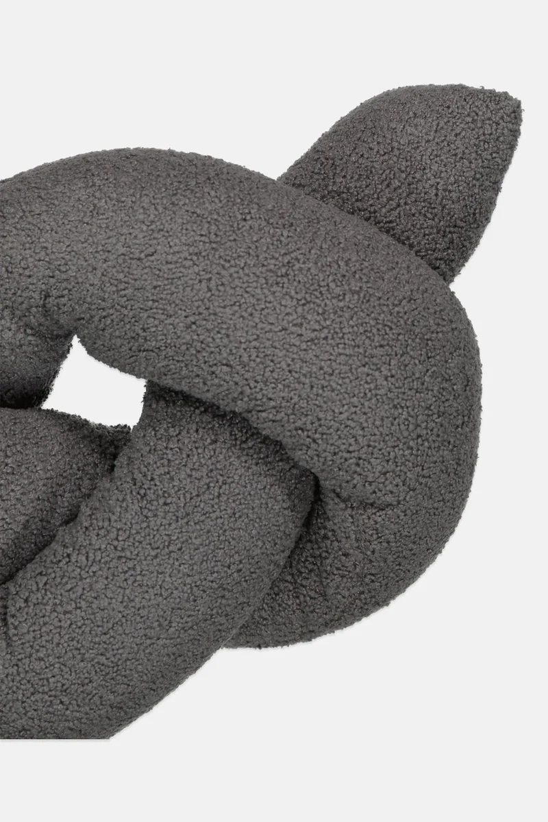 Muy Mucho Boucle Long Cushion 12 H x 164 L cm, Grey