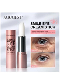AuQuest Retinol Eye Stick Eye Repair and Treatment Silk Protein Anti-Wrinkle and Firming Paste for Eye Skin Reduce Appearance of Fine Lines Anti-Aging Dark Circles & Puffiness Eye Cream  - Image 2