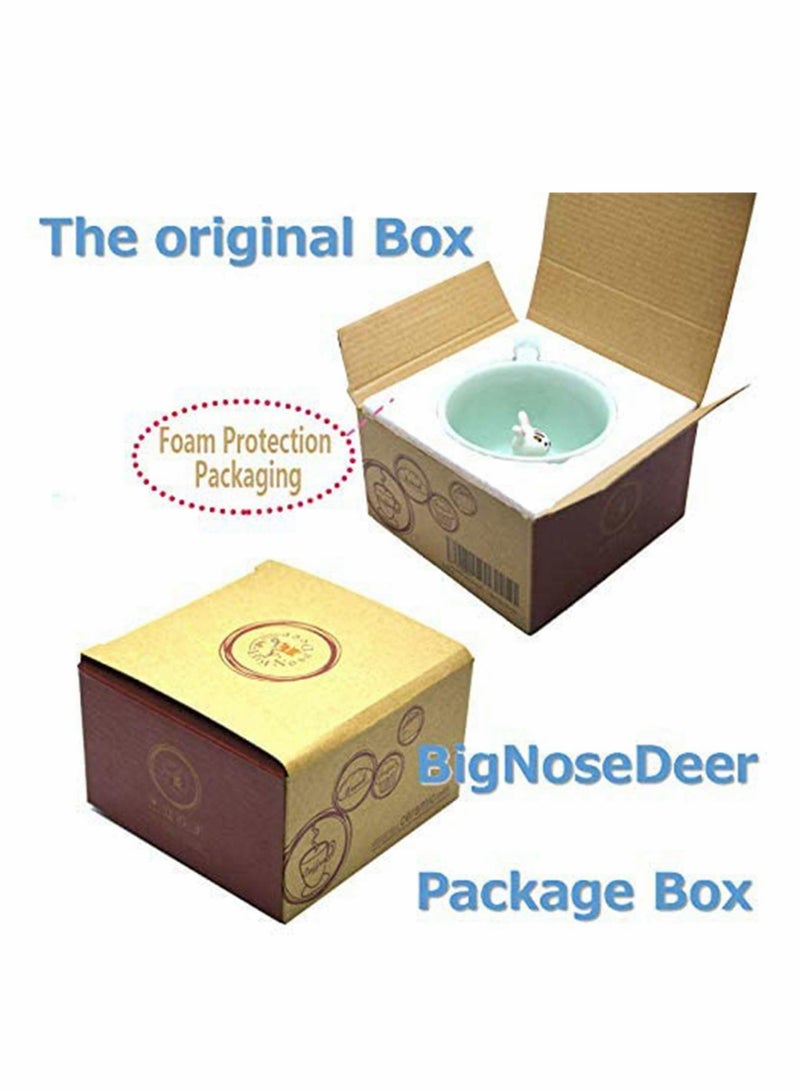 KASTWAVE Panda Ceramic Cup, Coffee Milk Tea Ceramic Mugs,3D Animal Cups | Hidden Animal Inside |Best Gift for Morning Drink Weddings Birthdays Father's Day - Image 3