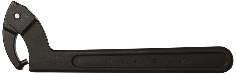 Williams 2 to 434 SAE Adjustable Pine Spanner Wrench