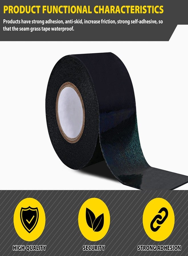 Kikerike Artificial Grass Tape Self Adhesive Double Sided, 2 Inch Width x 196 Inch Long Synthetic Turf Seaming Tape Jointing Fixing Green Lawn Mat Rug, Connecting Fake Grass Carpet - Image 5