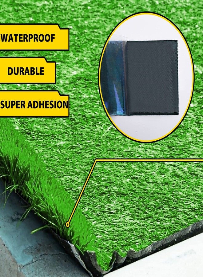 Kikerike Artificial Grass Tape Self Adhesive Double Sided, 2 Inch Width x 196 Inch Long Synthetic Turf Seaming Tape Jointing Fixing Green Lawn Mat Rug, Connecting Fake Grass Carpet - Image 3