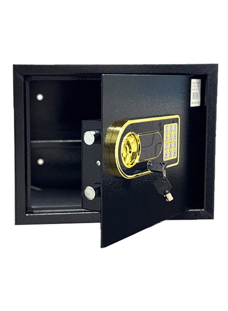 Luxury Fire-Resistant Digital Security Safe With Electronic Number Pad And Lock And Physical  Key 20*31*20 cm 4.3 Kg - Image 2