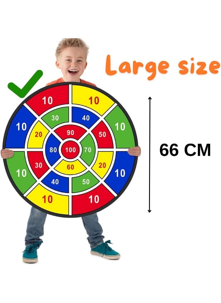 Mumfactory Large Dart Board for Kids, Kids Dart Board with Sticky Balls, Boys Toys, Indoor/Sport Outdoor Fun Party Play Game Toys, Birthday Gifts  - Image 2