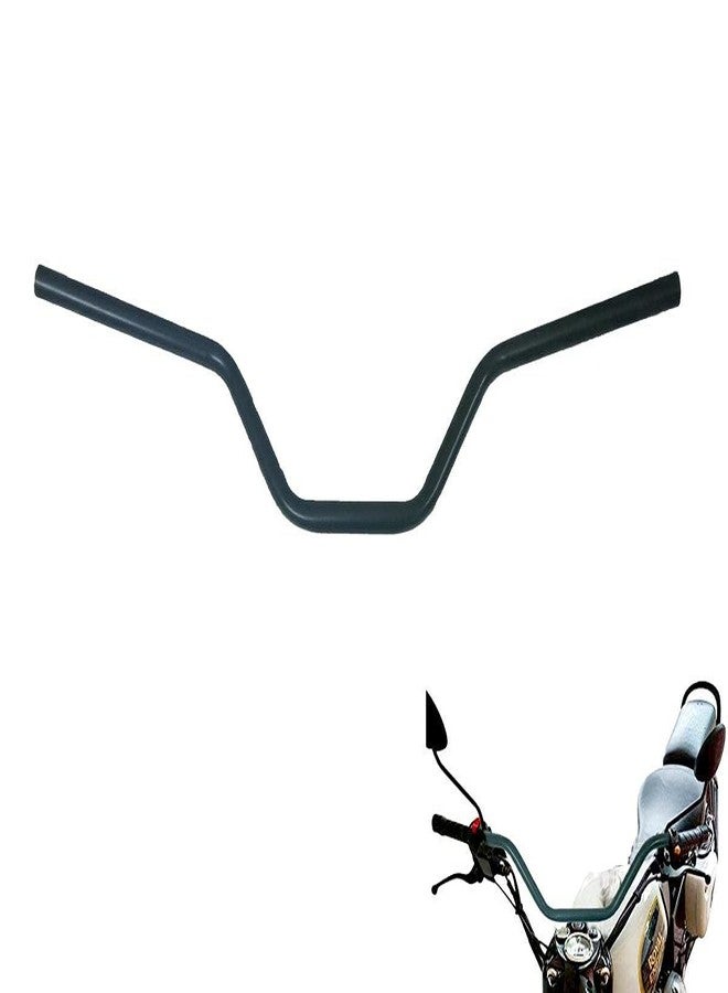Supremechoice Bike 13-B A1 Quality Handle Bar Thick Pipe Handlebar Black for Royal Enfield Thunderbird 350 T-1 - Image 2
