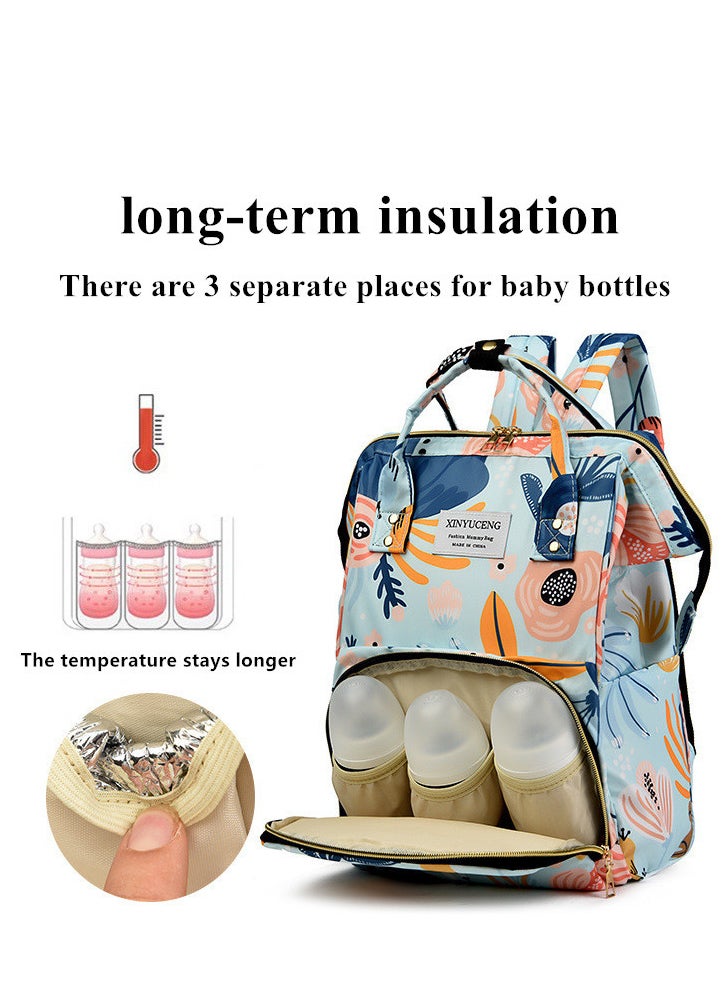 Generic Baby Diaper Bag Backpack Multi-Function Waterproof Diaper Bag for Baby Care Travel Essentials Back Pack for Mom  - Image 1