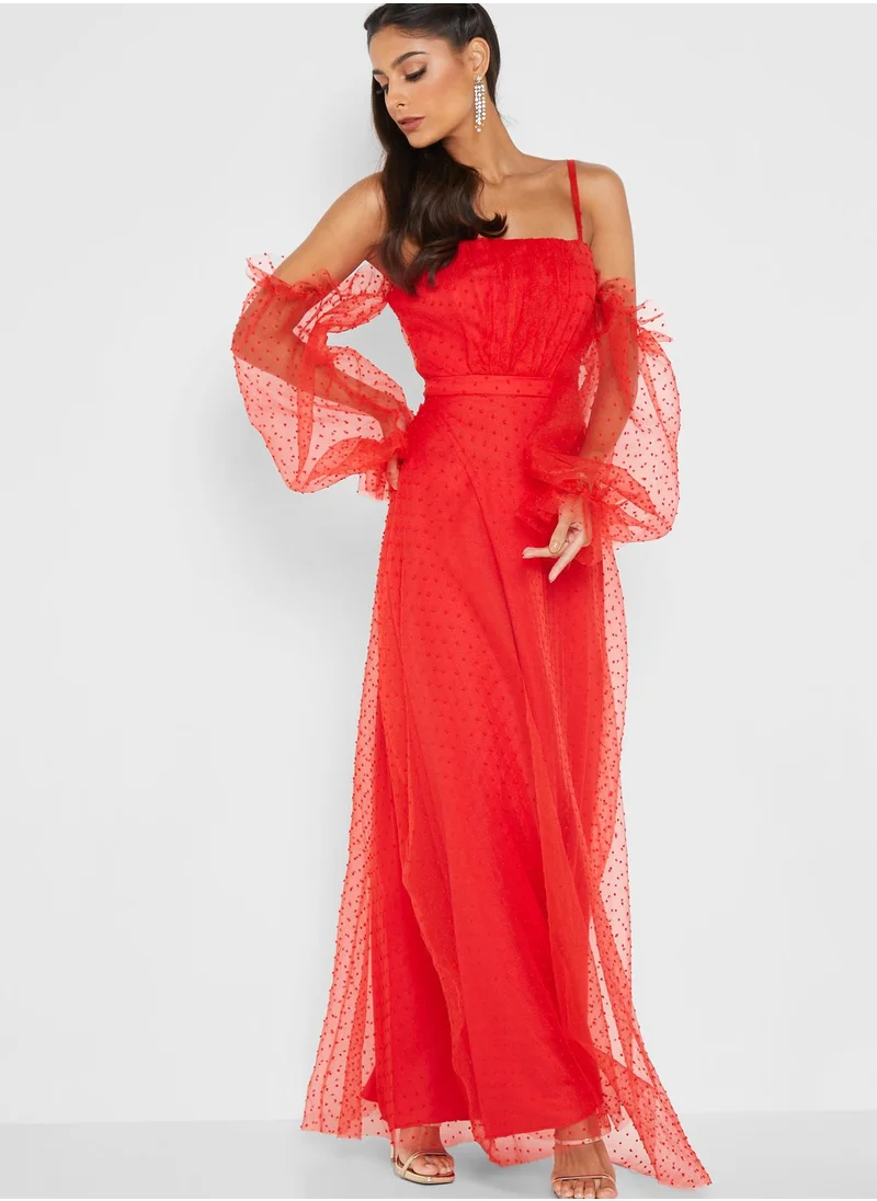 Ella Limited Edition Off-Shoulder Tulle Dress