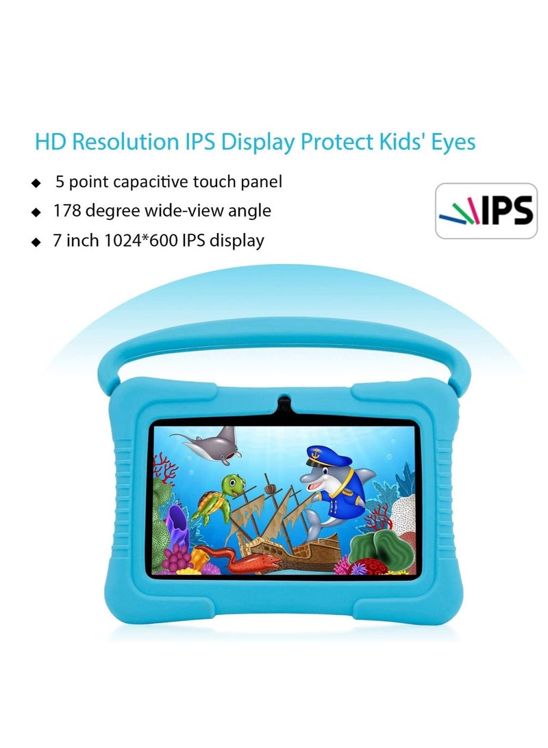 7 Inch Android Kids Tablet PC For Study Education 1G RAM 16G ROM WiFi 1024x600 Children Tablets With Silicone Tablet Case - Image 3