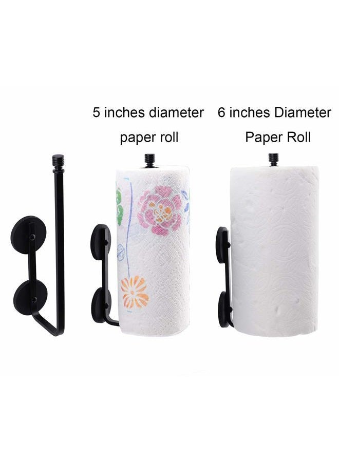 LEVOSHUA Magnetic Paper Towel Holder Aluminium Alloy Holder with Magnetic Backing - Sticks to Any Ferrous Surface - for Kitchen, Work Benches, Storage Closets, Grill, Garage - Image 3