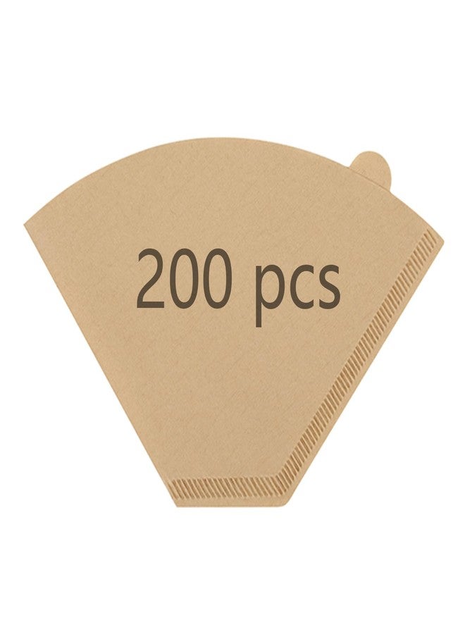 brikinte 200pcs Disposable Coffee Paper Filters for Cuisinart Coffee Maker - Image 1