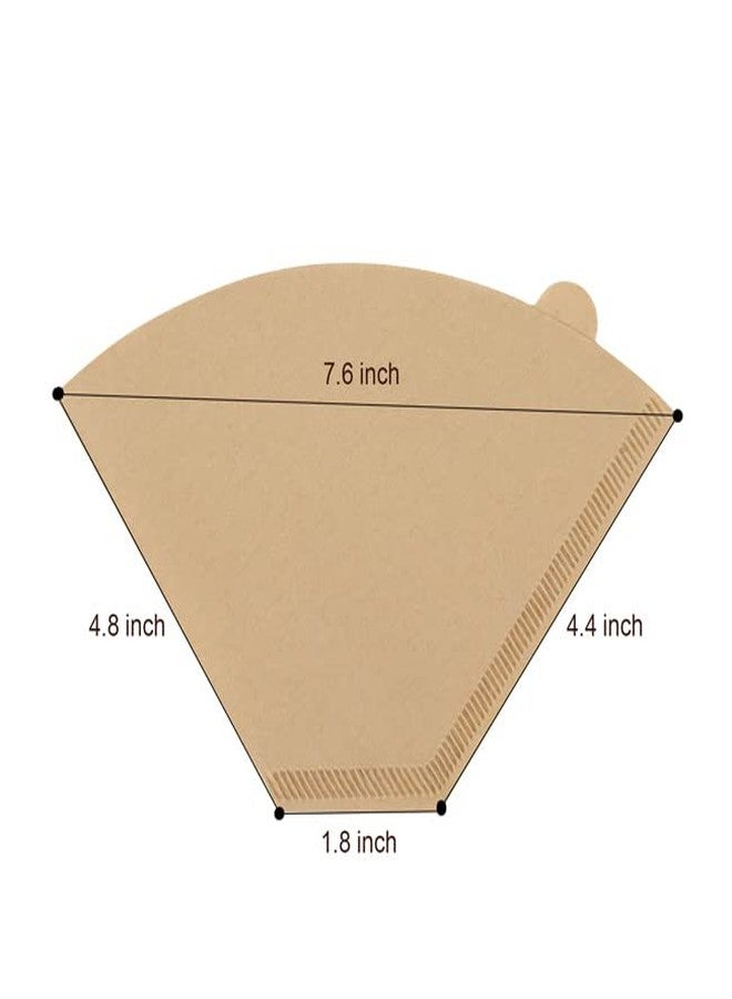 brikinte 200pcs Disposable Coffee Paper Filters for Cuisinart Coffee Maker - Image 3