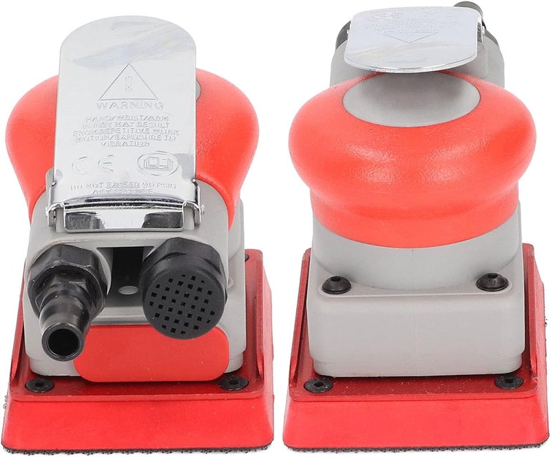 Random Orbital Sander, 10000Rpm Pneumatic Palm Sander, Low Vibration & Heavy Duty Air Palm Sander For Woodworking Composites Metal - Image 5