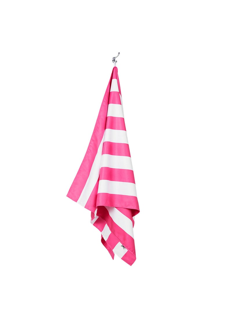 Dock & Bay Dock & Bay Beach Towel, Super Absorbent, Quick Dry, Sand Free, Compact & Lightweight, 100% Recycled Materials, Includes bag - Large (160x90cm) - PHI PHI PINK  - Image 4