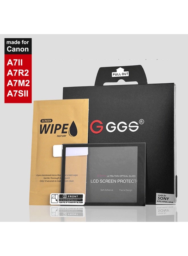 مناسب لشاشة Sony A7M4/ZV-E1 فيلم مقسّى ggs Diamond A7R4/A7R5 غطاء شفط مغناطيسي للكاميرا - اللون: Nikon zf