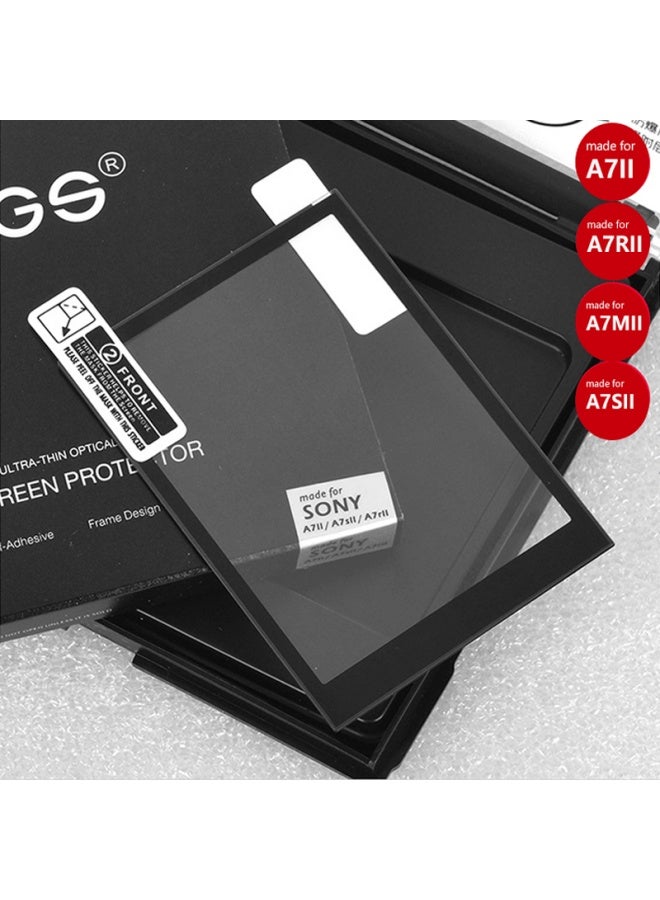 مناسب لشاشة Sony A7M4/ZV-E1 فيلم مقسّى ggs Diamond A7R4/A7R5 غطاء شفط مغناطيسي للكاميرا - اللون: Nikon zf