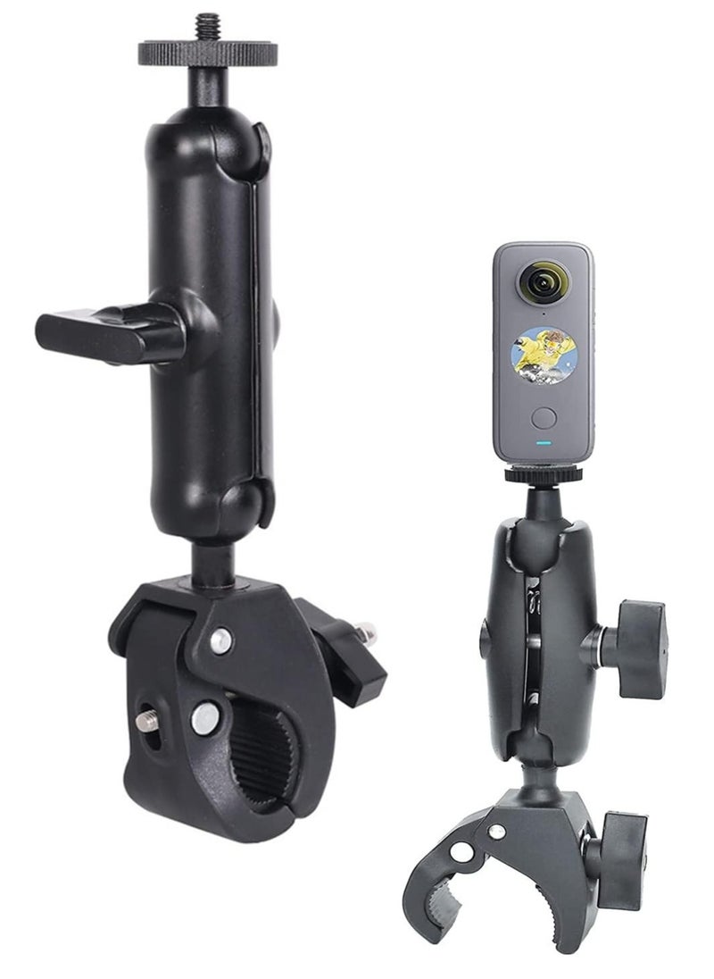 RATSAW Motorcycle Mount For Action Cameras Such As The Insta360 GoPro Hero Double Ball Handlebar Mount for Action Camera  - Image 1
