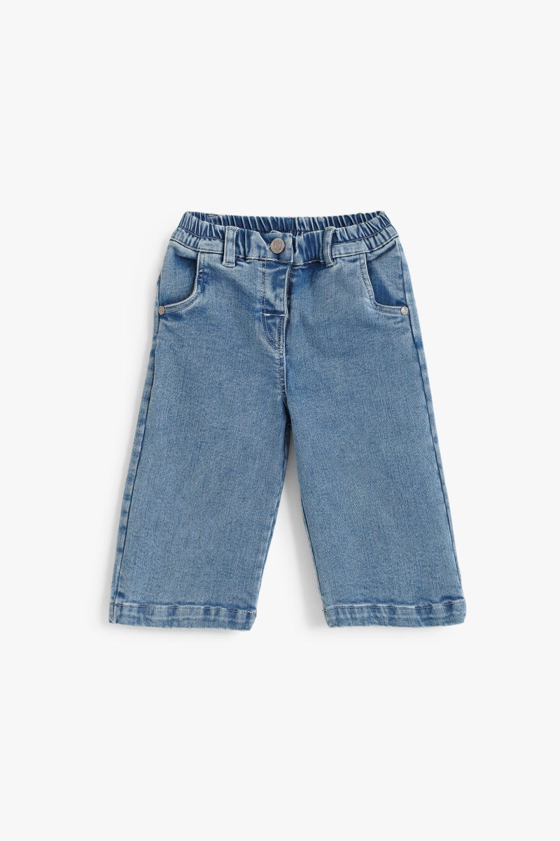 Junior Baby Girls Denim Pant - Image 2