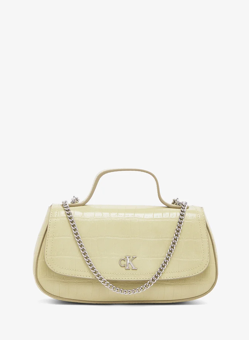 CALVIN KLEIN Logo Top Handle Crossbody Bag