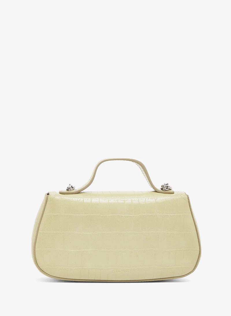 CALVIN KLEIN Logo Top Handle Crossbody Bag
