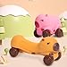 Aruytps 2Pack Squishy Capybara Car Toys Brown and Pink Super Fun Animal Squeeze Stretchable Fidget Cars Vehicle Stress Relief Sensory Fidget Toys Car Stress Balls Party Favors for Kids Adults - Image 4