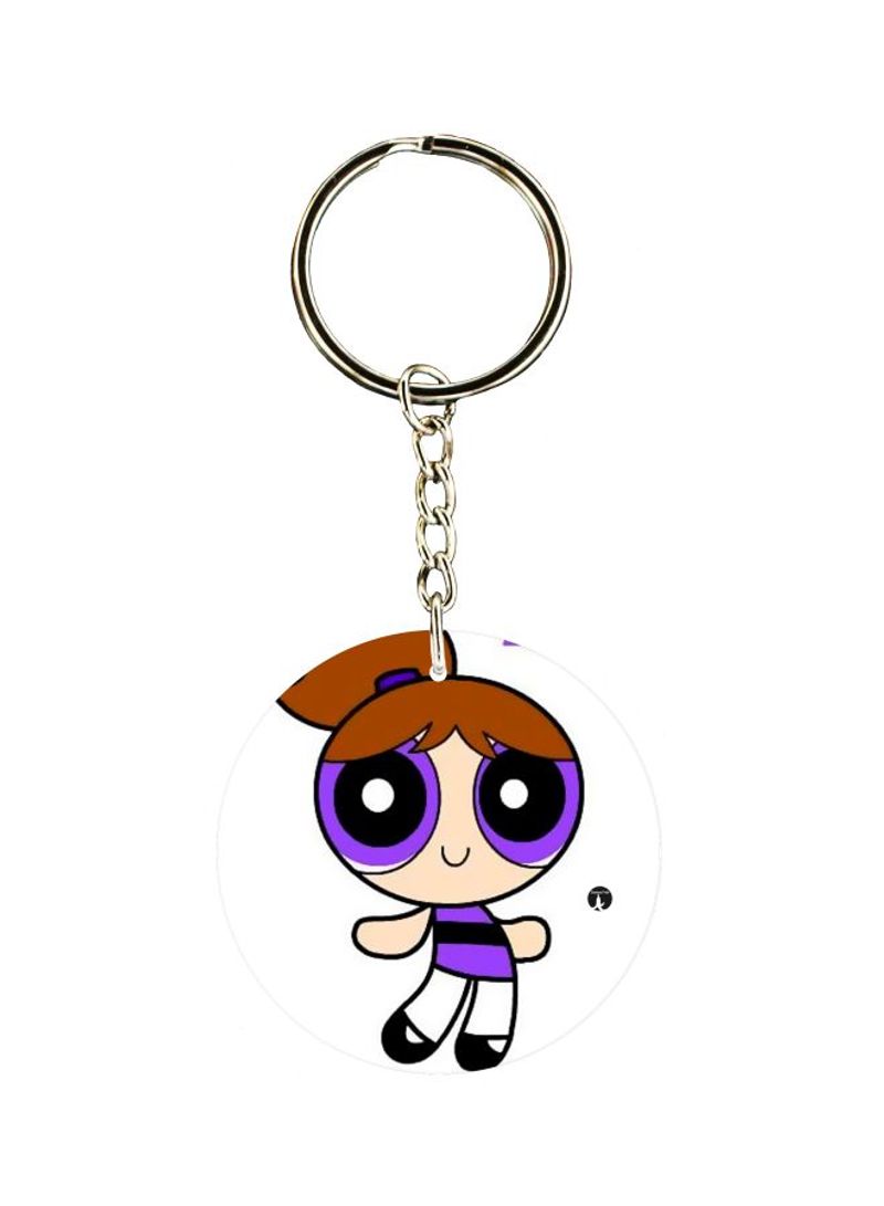 RKN Cartoon Printed Dual Sided Keychain