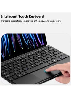 General Arabic and English Keyboard Case Is Compatible with The Honor Pad X9 11.5 Inch 2023 Wireless Bluetooth Keyboard + Mouse Cover Touch Keyboard Case  - Image 2