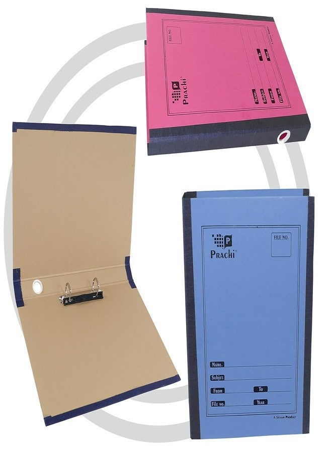 SNDIA 4 PK Box Files A4 Size Paper Folder Cobra File Office File Document Organizer Certificates Holder- Color May Vary (35 x 26 x 3.5 cm) - Image 5