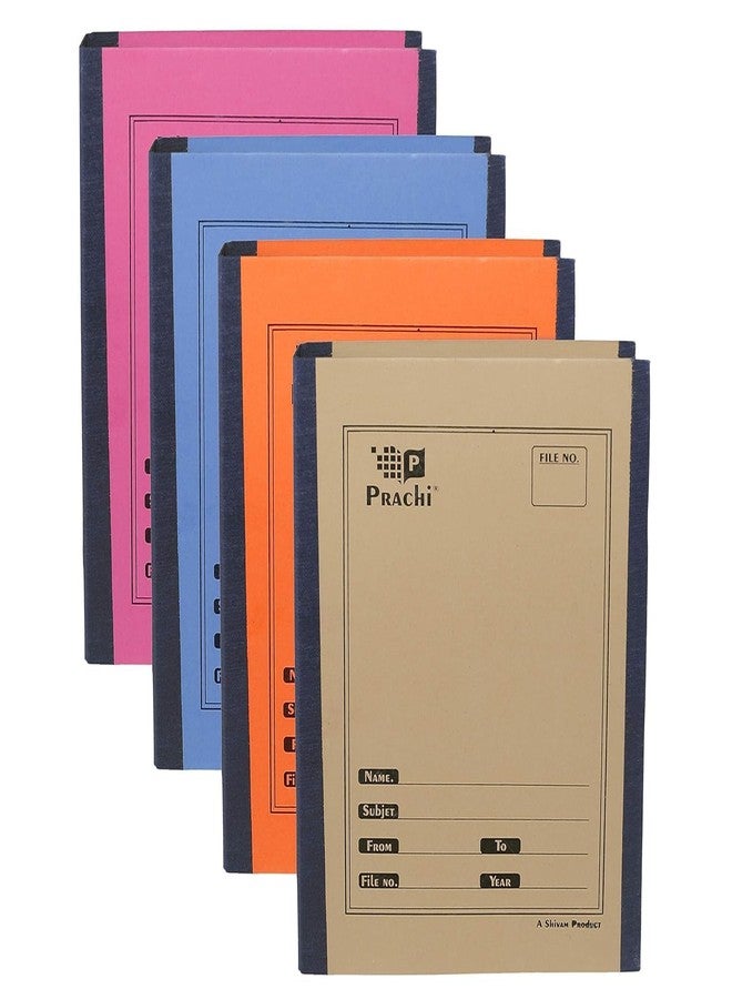 SNDIA 4 PK Box Files A4 Size Paper Folder Cobra File Office File Document Organizer Certificates Holder- Color May Vary (35 x 26 x 3.5 cm) - Image 1