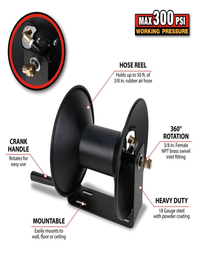 بيرفورمانس تول بكرة خرطوم هواء من الفولاذ مقاس 18 بوصة من Performance Tool M635 (بكرة فقط) - Image 3