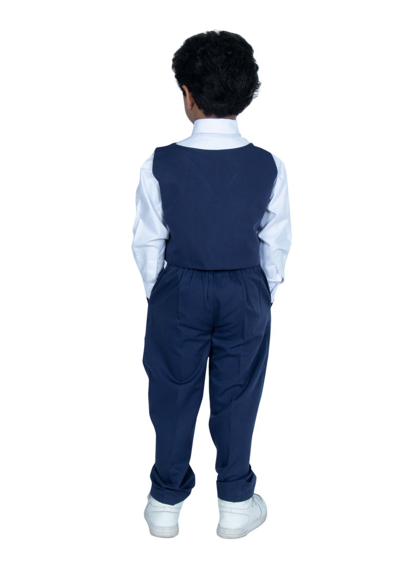 Generic - Kindergarten school uniform for boys - Dark blue - Image 1