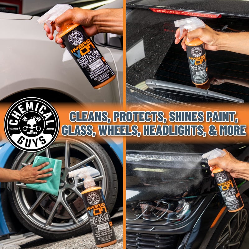 Chemical Guys WAC_808 Hybrid V7 Optical Select High Gloss Spray Sealant & Quick Detailer (Safe for All Finishes Including Ceramic Coatings), 128 fl oz (1 Gallon), Orange Scent - Image 5