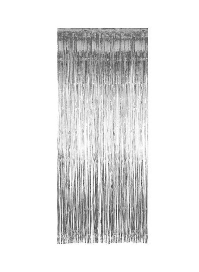 Amscan - Rideau Pour Porte Metallic Curtain 8 x 3feet - Image 1