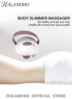 HALAMODO Portable Handheld Massager with Detachable Rollers Dual-Speed Adjustable Massage Device Multifunctional Body Massager for Targeted Pain Relief Ideal for Muscles and Posture Correction  - Image 2
