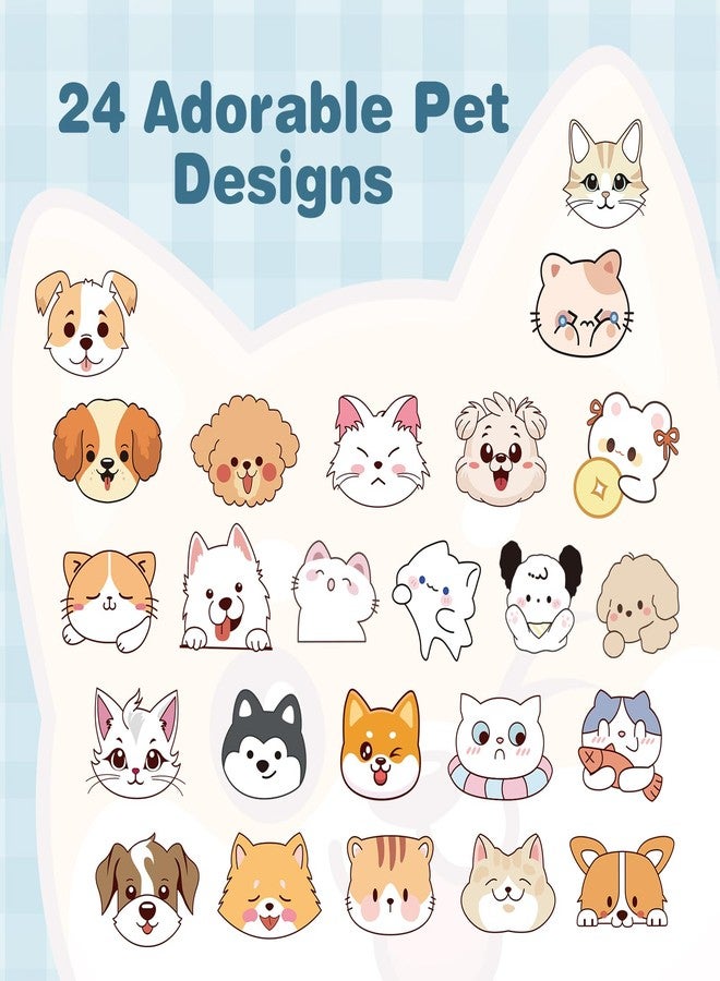VENROCK Pimple Patches for face,24 Cute Pet Shapes 48 Count Hydrocolloid Acne Treatment for Covering Zits & Blemishes Spot for Kids & Adults, with Salicylic Acid, Tea Tree Oil, Centella Asiatica Oil - Image 2