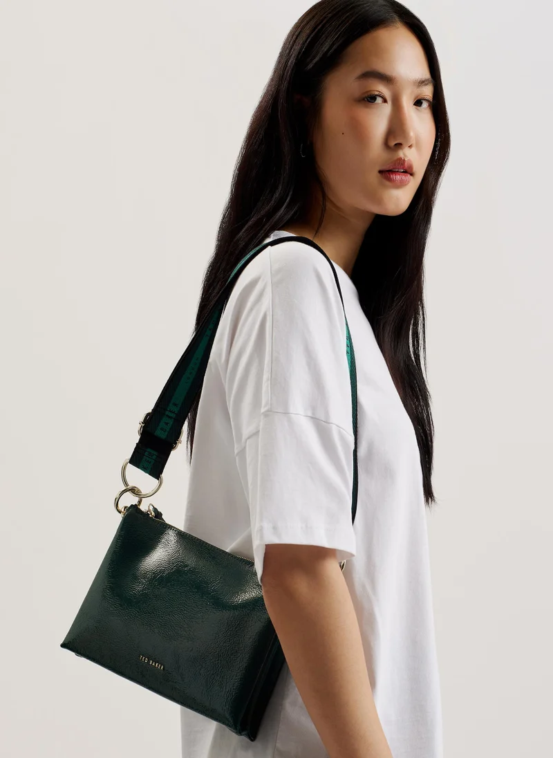 تيد بيكر Dawcey Zip Over Branded Webbing Crossbody