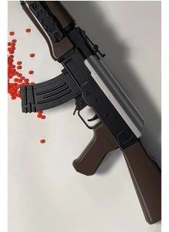 Generic Kalashnikov Beads 6mm Solid Realistic Shape 52cm Long  - Image 3