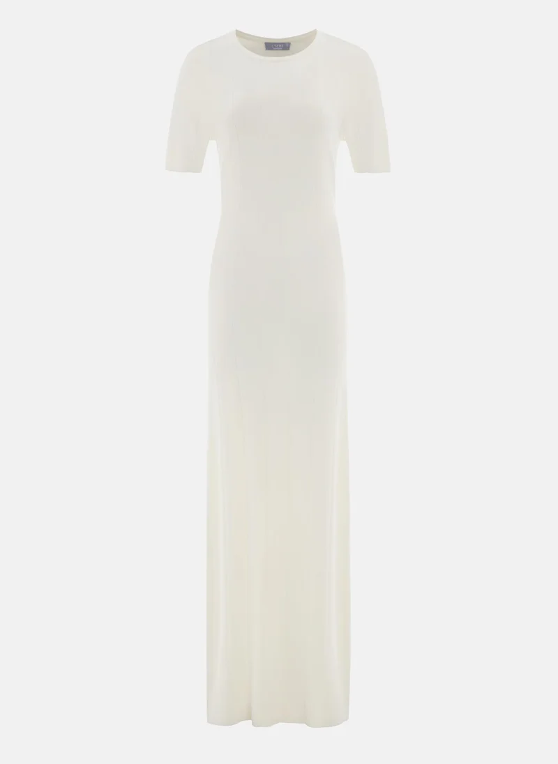 Lichi Full-length jersey maxi dress with back ties