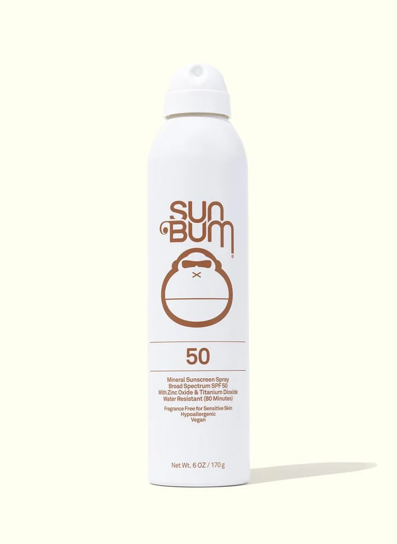 Sun Bum Mineral Sunscreen Spray Spf 50 6 Oz