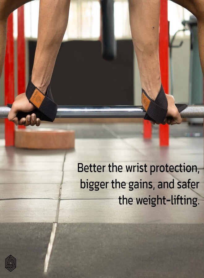 Boldfit Weight Lifting Straps and Wrist Support for Gym - Accessories for Men and Women - Deadlift Strap for Weightlifting and Grip - Image 5