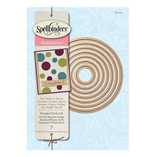Spellbinders S4-114 Nestabilities Large Standard Circles Die Template,Silver - Image 4
