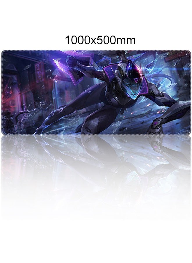Haidue - 1000x500mm Large Gaming Mouse Pad ,Anti-SkidMousepad Large Keyboard Mouse Pad DeskMat with Stitched Edges - Image 1