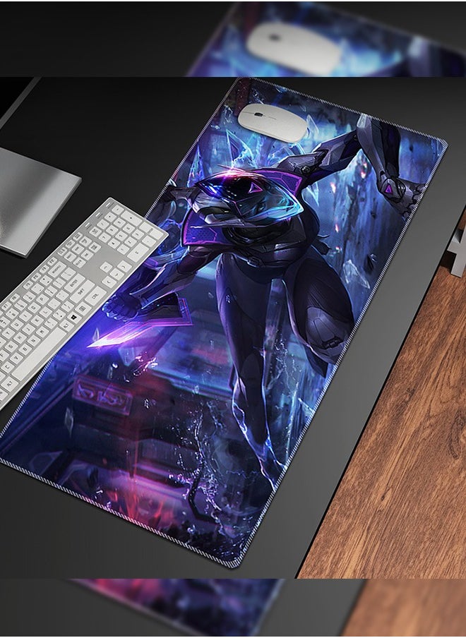 Haidue - 1000x500mm Large Gaming Mouse Pad ,Anti-SkidMousepad Large Keyboard Mouse Pad DeskMat with Stitched Edges - Image 1