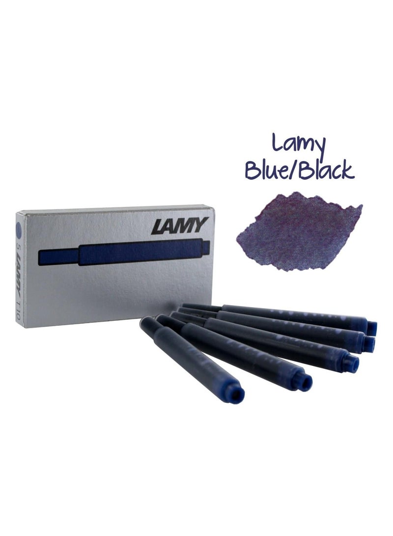 LAMY 5-Piece Fountain Ink Pen Cartridge Blue-Black  - Image 2