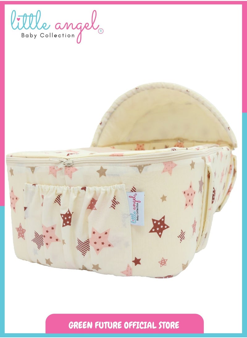 Baby Carry Cot with Diaper Bag – Portable Infant Bassinet | Baby Sleeping Bed with Handles for Travel | Lightweight Baby Crib for Newborns - pzsku/Z4AF2716118D513B01A3DZ/45/_/1737386506/6337d74b-8dad-45c7-a62b-2f7a8ce1c9fe