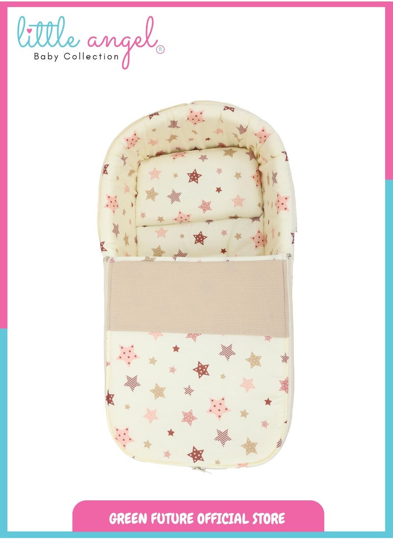 Baby Carry Cot with Diaper Bag – Portable Infant Bassinet | Baby Sleeping Bed with Handles for Travel | Lightweight Baby Crib for Newborns - pzsku/Z4AF2716118D513B01A3DZ/45/_/1737386508/e56c68be-d8e2-4558-8e15-d2bd22c72e31