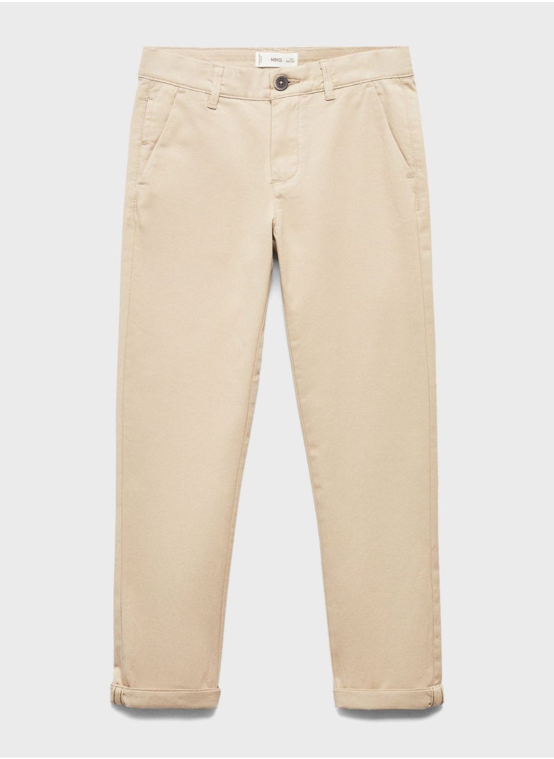MANGO - Kids Essential Trousers - Image 1