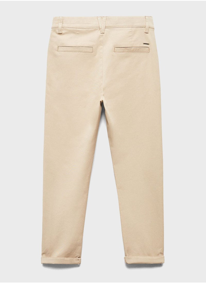 MANGO - Kids Essential Trousers - Image 1